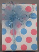 Pink & Blue Dots Giftwrap