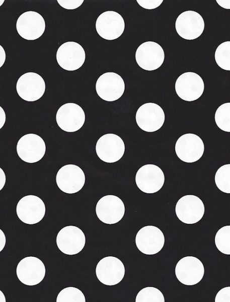 Black and White Dots Giftwrap