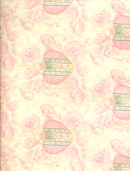 Antique Hearts Giftwrap