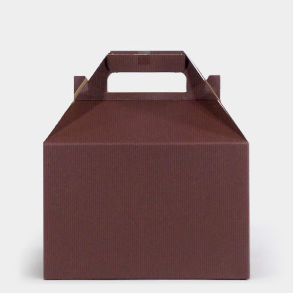 Chocolate Kraft Gable Box