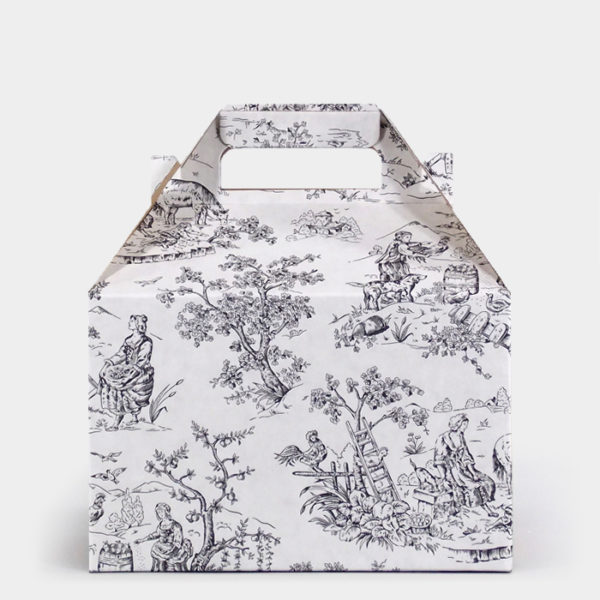 Everyday Toile Gable Box
