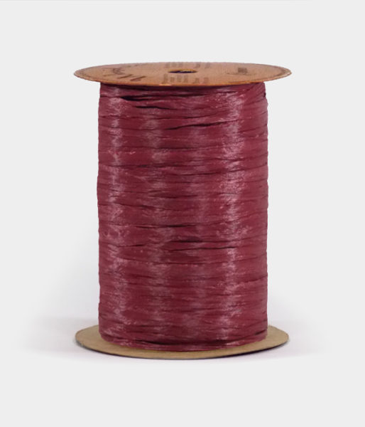 Matte Claret Raffia