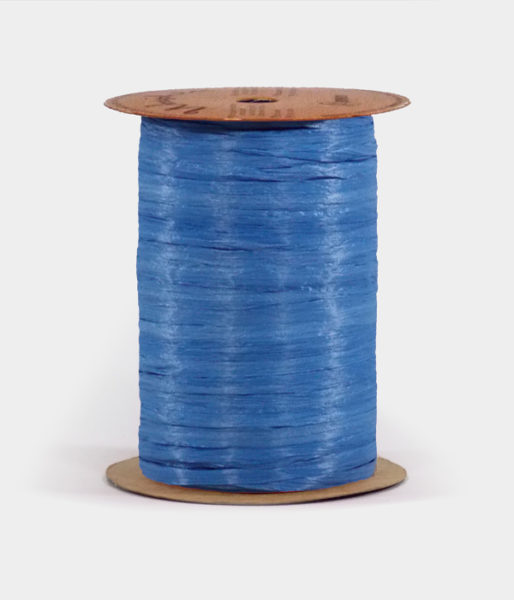 Matte Royal Blue Raffia