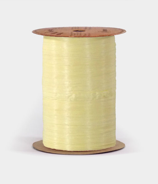 Matte yellow Raffia