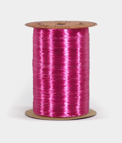 Beauty Pink Pearlized Raffia