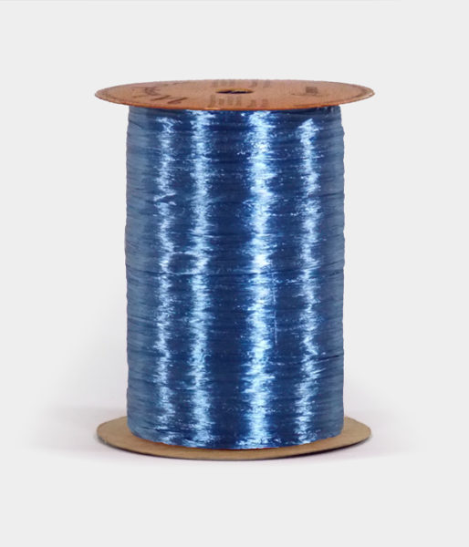 Royal Blue Pearlized Raffia