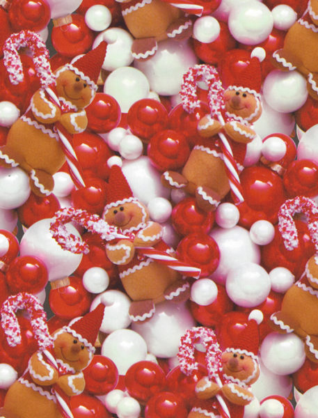 Gingerbread Man Photoprint Giant Roll