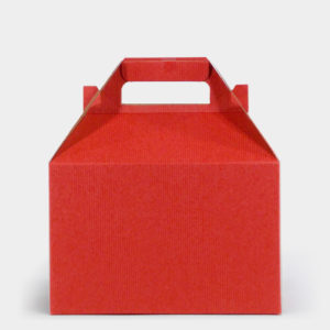 Red Kraft Gable Box