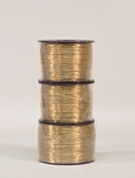 Kraft Pearlized Raffia Plastic Flanges